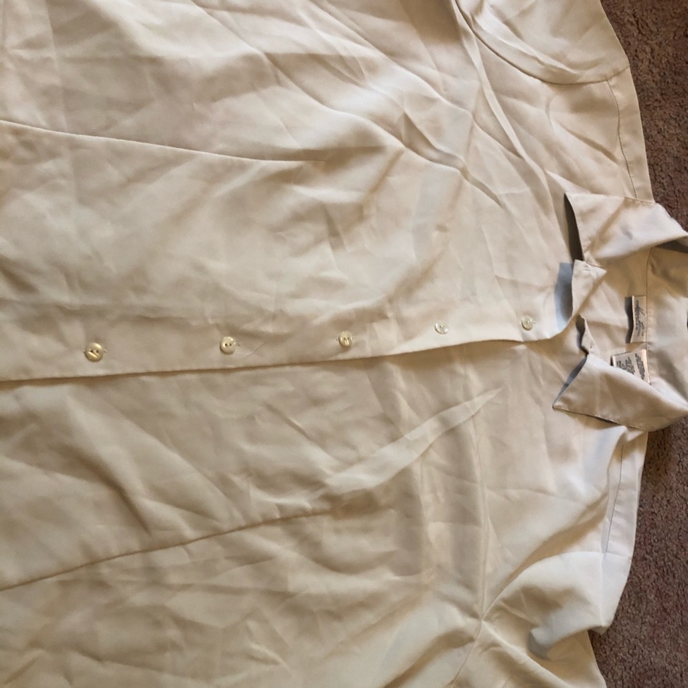 Stone colored dress shirt